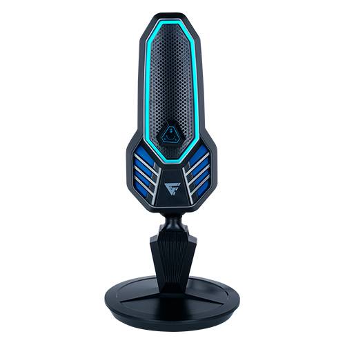 MICRÓFONO GAME FACTOR MCG800 USB TIPO C Y A - RGB, BASE GIRATORIA, STAND, ANTI POP NEGRO MICRÓFONO GAME FACTOR MCG800 USB TIPO C Y A - RGB, BASE GIRATORIA, STAND, ANTI POP NEGRO